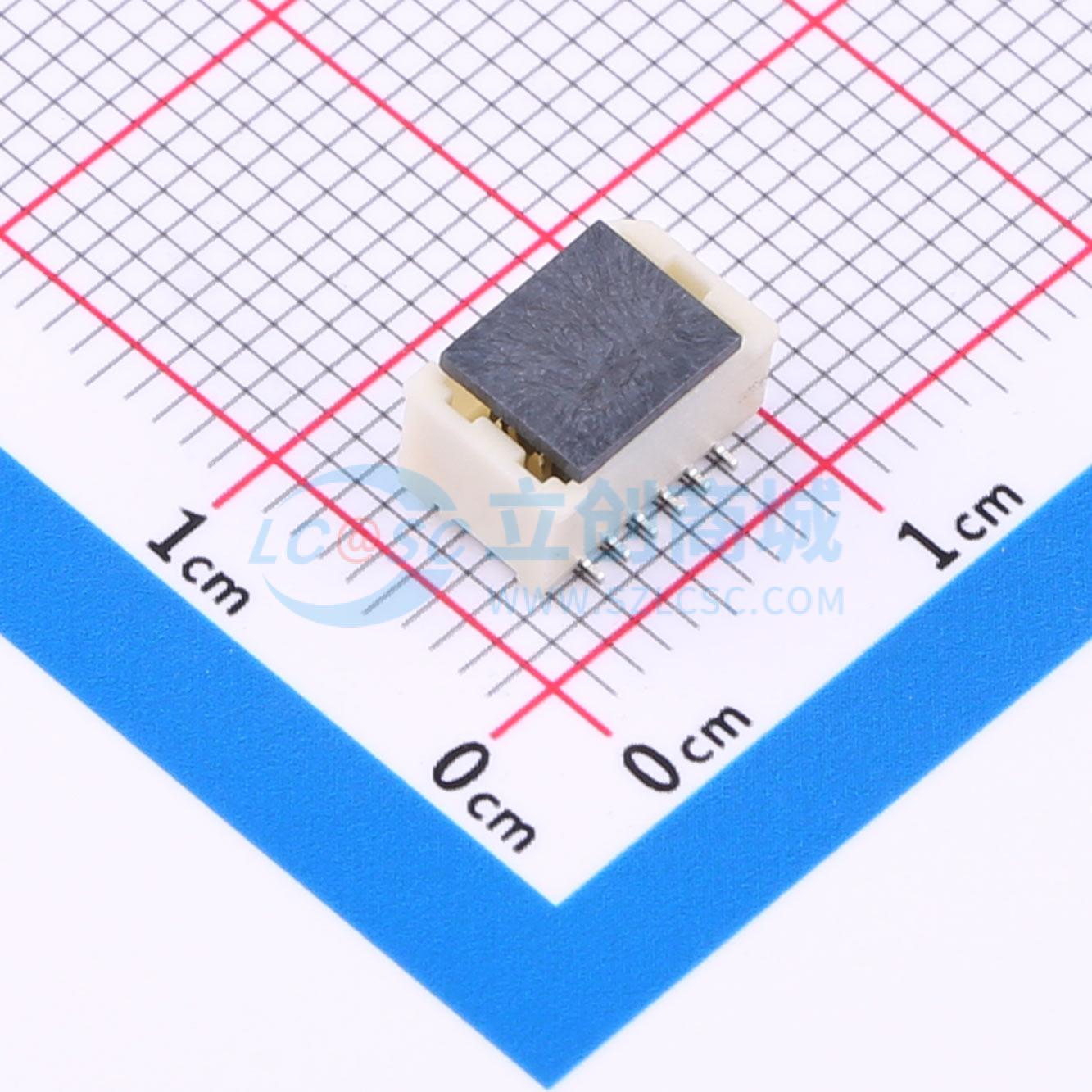 线对板针座 HC-SHD1.0-2x6PLT SMD,P=1mm 2x6P 立贴 电子元器件