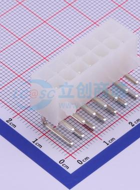 线对板针座 C4255WR-F-2X07P 弯插,P=4.2mm 2x7P 弯插 电子元器件