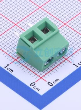 螺钉式接线端子 YC0220500000G 插件,P=5.08mm 1x2P 电子元器件