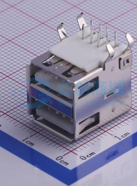 USB连接器 USB304FA-A2009307 插件 母 弯插 原装 电子元器件配单