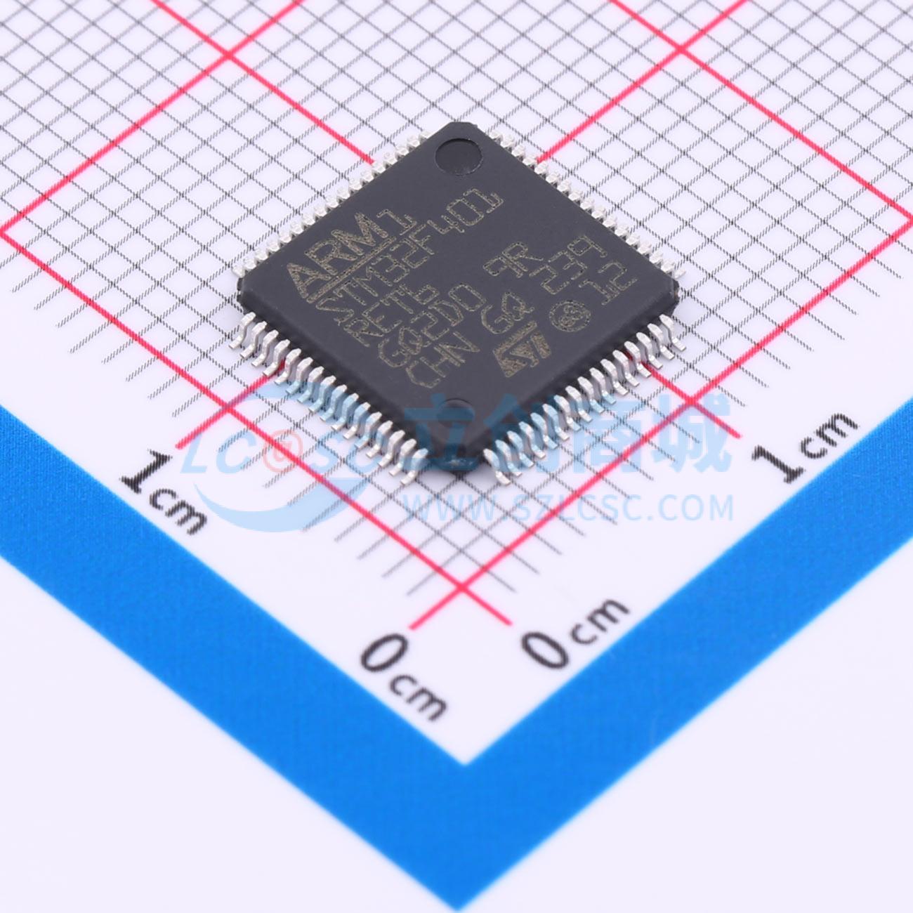 单片机(MCU/MPU/SOC) STM32F401RET6TR LQFP-64(10x10) 原装正品