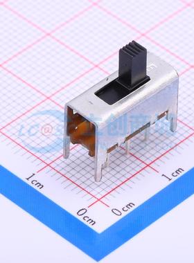 滑动开关 EG2201A 插件 双刀双掷 原装正品 电子元器件配单