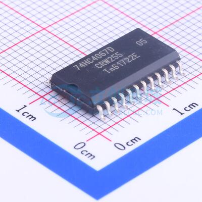 模拟开关/多路复用器 74HC4067D,653 SOIC-24-300mil 电子元器件