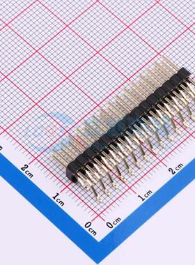 排针 X6521WRS-2x15H-C60D75 SMD,P=2.54mm 2x15P 方针 原装正品