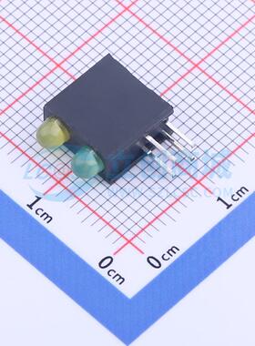 10个 发光二极管/LED LH32K050F 黄色 插件 原装正品 电子元器件