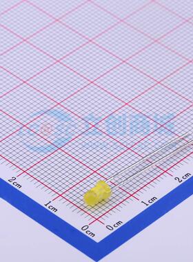 10个 发光二极管/LED MHL3014UYTD 黄色 插件,D=3mm 电子元器件配