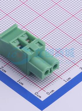插拔式接线端子 KF2EDGKB-5.0-2P P=5mm 插头 1x2P 电子元器件