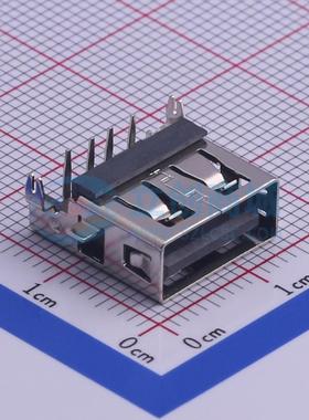 USB连接器 FUS232-FDBK6K 插件 原装正品 电子元器件配单