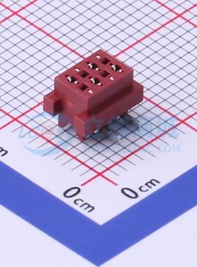 线对板针座 3900-04FMSNENT01 SMD,P=1.27mm 2x2P 立贴 原装正品