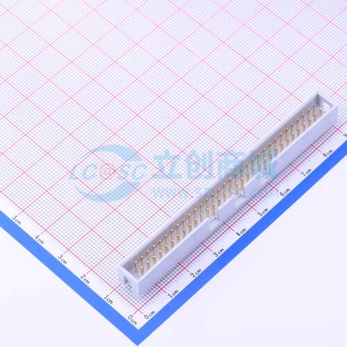 连接器 Z-231011864106 插件,P=2.54mm 2x32P 简牛座