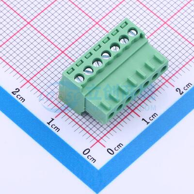 插拔式接线端子 JL15EDGY-25407G01 P=2.54mm 1x7P 电子元器件