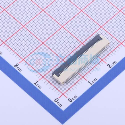 FFC/FPC连接器 KH-FG0.5-H2.0-40PIN SMD,P=0.5mm,卧贴 翻盖式 40