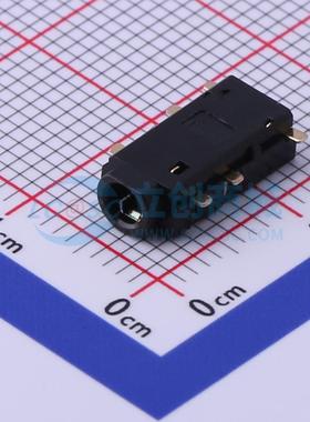 2.5mm耳机座 PJ-258-6A SMD 500mA 30V 原装正品 电子元器件配单