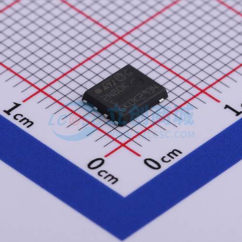 场效应管MOS STL2N80K5 PowerFLAT-8(5x6) 800V 2A ST(意法半导体