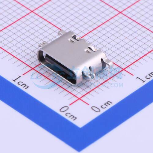 USB连接器 USB-310CA SMD 母 沉板 24P 原装正品 电子元器件配单