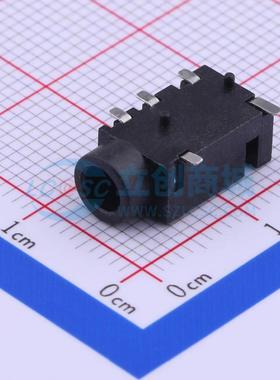 3.5mm耳机座 PJ-327E-SMT SMD 500mA 30V 原装 电子元器件配单