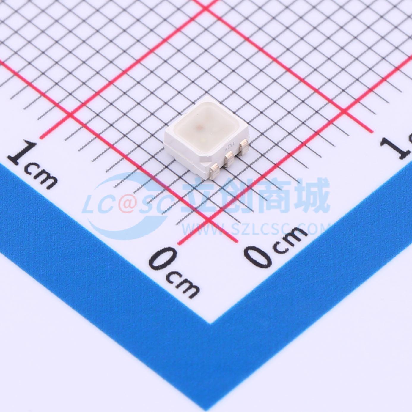 10个 发光二极管/LED LRTBGVSR-U4V4-JW+A6B4-D8+S2U2-7Z-20-L -