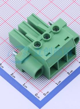 螺钉式接线端子 JL5EDGKHM-76203G01 P=7.62mm 1x3P 电子元器件