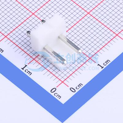 线对板针座 1744037-2 插件,P=5.08mm 1x2P 直插 电子元器件配单