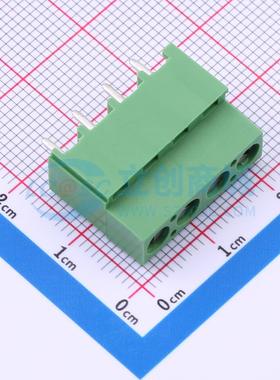 螺钉式接线端子 282841-4 插件,P=5.08mm 1x4P 电子元器件配单