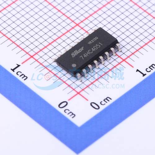 模拟开关/多路复用器 74HC4051PW SOP-16 原装 电子元器件配单