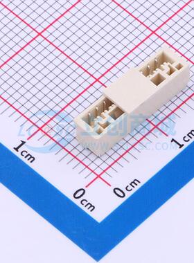 线对板针座 L125WVS-10PS SMD,P=1.25mm 1x10P 立贴 电子元器件