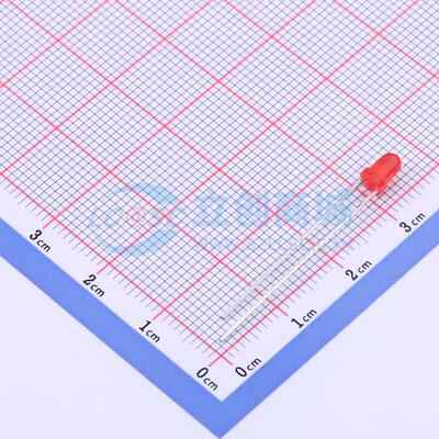 50只 发光二极管/LED MHL3016DRTD 插件,D=3mm 原装 电子元器件配