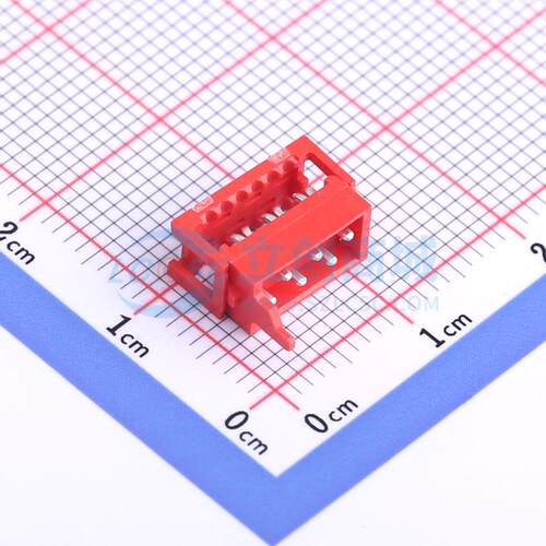 连接器 7-215083-6 P=2.54mm 2x3P IDC连接器