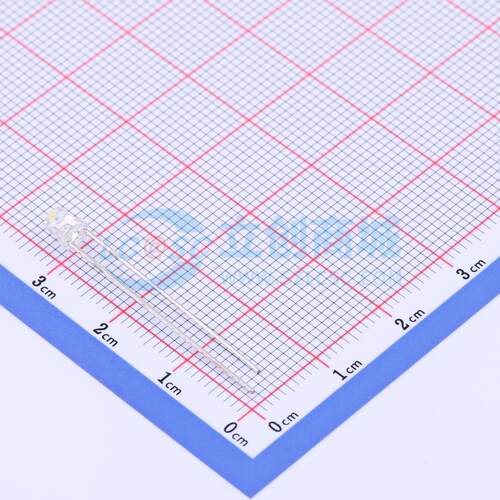 10个 发光二极管/LED 484-10AUTC/S400-A6 插件,D=3mm 电子元器件