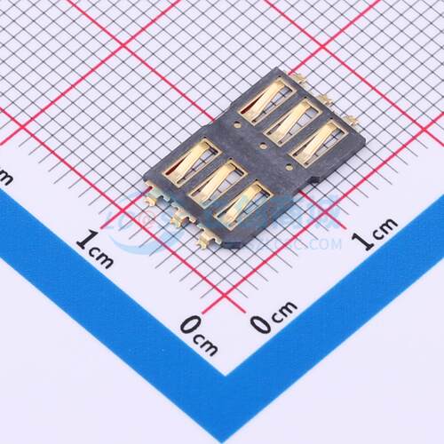 SIM卡连接器 C7026-21 SMD 卡芯 卡芯 原装正品 电子元器件配单