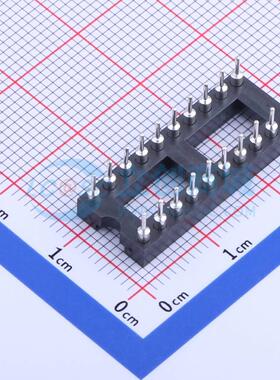 IC/晶体管插座 X5621FV-2x10-C762D7430 DIP-20 2.54mm 原装正品