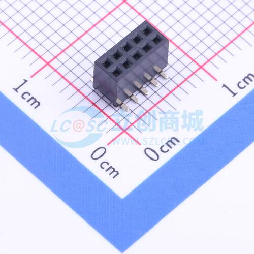 排母 B-2201N10P-B121 SMD,P=1.27mm 2x5P 双排 电子元器件配单