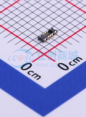 板对板与背板连接器 AXG206144 SMD,P=0.35mm 立贴 电子元器件