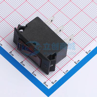 船型开关 WH001-10BR01N3-L22-A 插件,P=9mm 33.9mm 12.9mm 18.8m