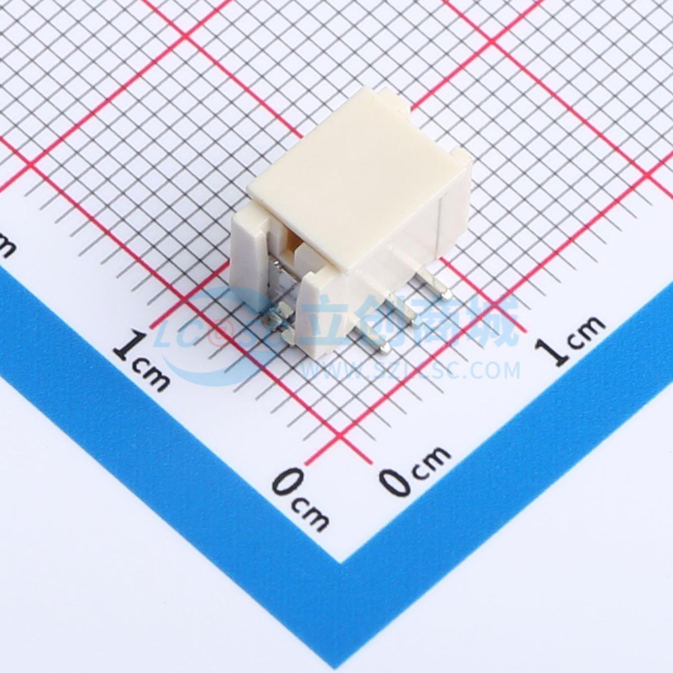 线对板针座 DS1066-04-3MSV6R SMD,P=2mm 立贴 电子元器件配单