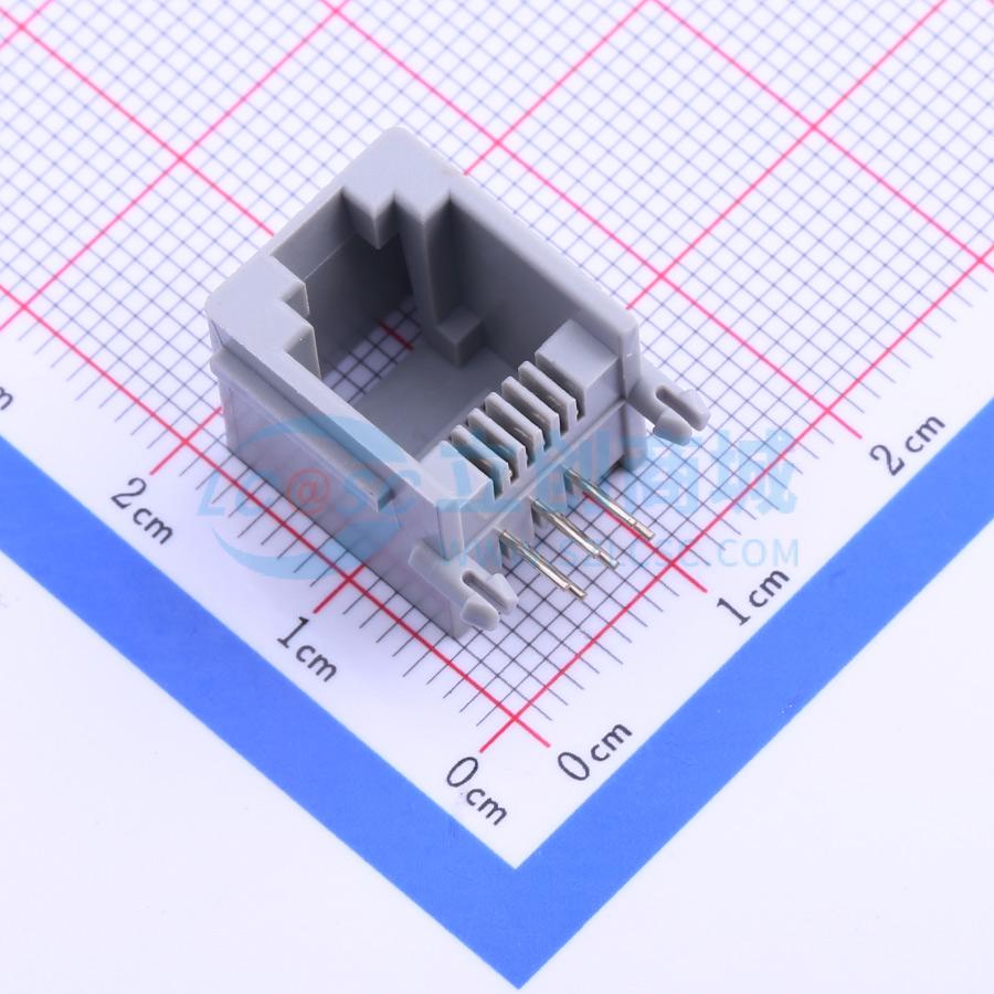 以太网连接器 DS1133-S60APS RJ11插座 无屏蔽 原装