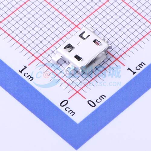 USB连接器 MC-109-4P80 SMD 母 沉板 5P 原装正品 电子元器件配单