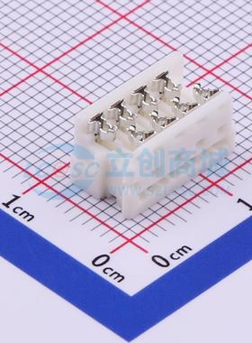 连接器 I1276-08-N0 P=1.27mm 1x8P IDC连接器