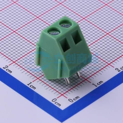 螺钉式接线端子 KF103-5.0-2P 插件,P=5mm 1x2P 电子元器件配单
