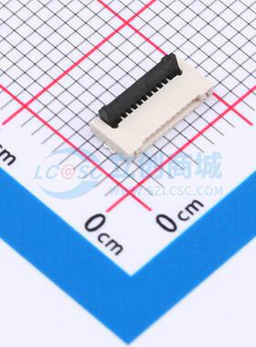 FFC/FPC连接器 GT-F0511SR12-10S0101 SMD,P=0.5mm,卧贴 原装正品