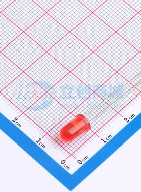 50只 发光二极管/LED DY-333SDRD-SN-A3(EL)(HF) D=5mm 电子元器