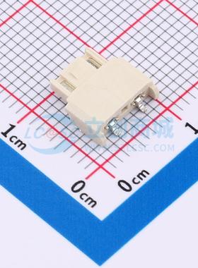 线对板针座 X4001WM-02-LPSN SMD,P=4mm,卧贴 电子元器件配单