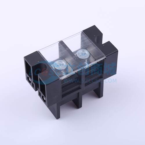 栅栏式接线端子 KF67S-27.0-2P P=27mm 带盖板 1x2P 电子元器件