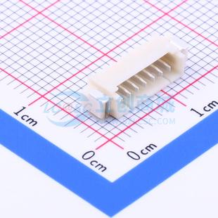 07P SMD P=1.25mm 线对板针座 电子元 1x7P 器件配单 A1250WR