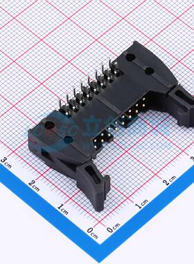 连接器 XD-XG-2*8AW 弯插,P=2.54mm 原装
