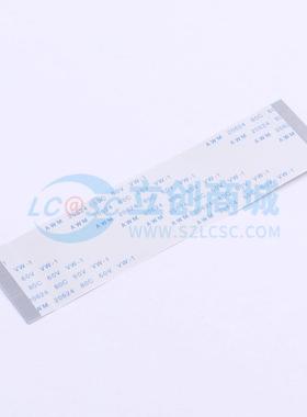 FFC连接线 JS05A-50P-100-4-8 P=0.5mm 50P 0.3mm 同向