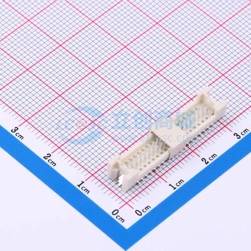 线对板针座 XY-DF1.25-38A51-TD SMD,P=1.25mm 立贴 电子元器件