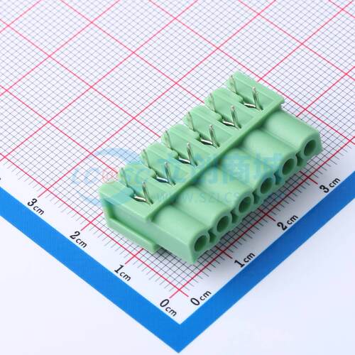 插拔式接线端子 KF2EDGA-5.08-6P 插件,P=5.08mm 电子元器件配单