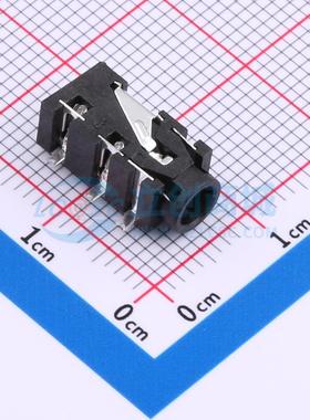 3.5mm耳机座 PJ-327F-Y SMD 500mA 30V 原装正品 电子元器件配单
