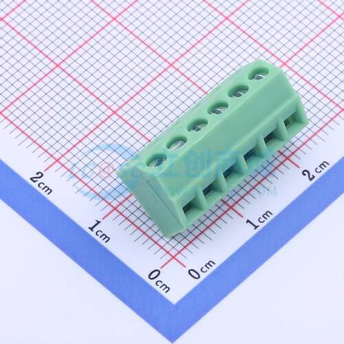 螺钉式接线端子 KF127S-3.5-6P 插件,P=3.5mm 1x6P 电子元器件